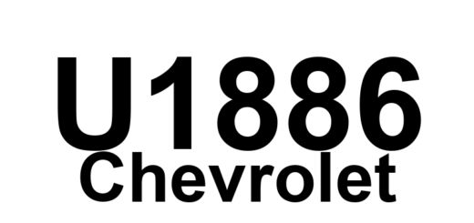 DTC U1886 Chevrolet - Definição em inglês: Energy Storage Control Module (ESCM) Lost Communication With Powertrain Control Module (PCM) Definição em Português: Módulo de Controle do Armazenamento de Energia (ESCM) - Comunicação Perdida com o Módulo de Controle do Trem de Força (PCM)