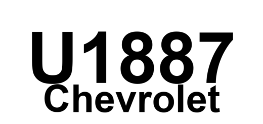 DTC U1887 Chevrolet - Definição em inglês: Energy Storage Control Module (ESCM) Lost Communication With Starter/Generator Control Module (SGCM) Definição em Português: Módulo de Controle de Armazenamento de Energia - Comunicação perdida com o Módulo de Controle do Motor de Partida/Gerador.