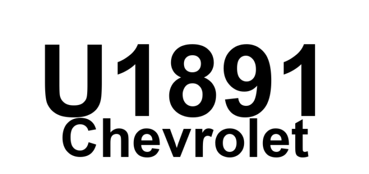 DTC U1891 Chevrolet - Definição em inglês: Hybrid Control Module (HCM) Lost Communication With Instrument Panel Cluster (IPC) Definição em Português: Módulo de Controle do Híbrido (HCM) - Comunicação perdida com o Painel de Instrumentos (IPC).