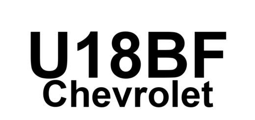 DTC U18BF Chevrolet - Definição em inglês: Secondary High Speed CAN Bus Subnet Configuration List Definição em Português: Lista de Configuração da Sub-rede Secundária do Barramento CAN de Alta Velocidade