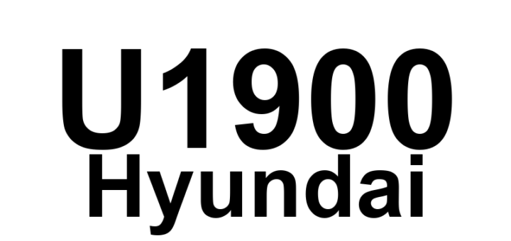 DTC U1900 Hyundai - Definição em inglês: DIS GPS Antenna Line Break Definição em Português: Antena GPS do DIS - Linha Interrompida