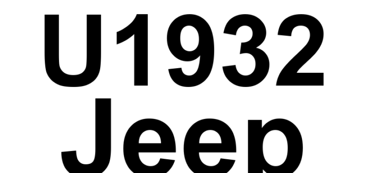 DTC U1932 Jeep - Definição em inglês: BCM-Command Operational Mode STS (Sna) Plausibility Definição em Português: Modo de Operação do Comando BCM - Plausibilidade do Status (Sna)