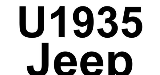 DTC U1935 Jeep - Definição em inglês: Brake 3 From Brake System Module Missing Message Definição em Português: Freio 3 do Módulo do Sistema de Freios - Mensagem Ausente