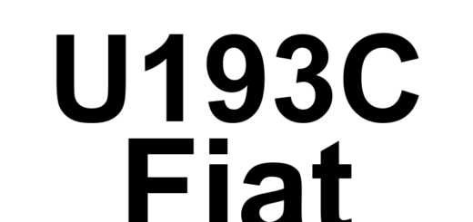 DTC U193C Fiat - Definição em inglês: Bcm_Command (From BCM) And Engine1 (From ECM) Missing Message Definição em Português: BCM_Comando (do BCM) e Motor1 (do ECM) - Mensagem ausente