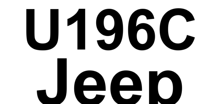 DTC U196C Jeep - Definição em inglês: Mot_Transm1 (From Engine Control Module) - CRC/MC In Fault Or Missing Message Definição em Português: Mot_Transm1 (Do Módulo de Controle do Motor) - Falha no CRC/MC ou Mensagem Ausente.