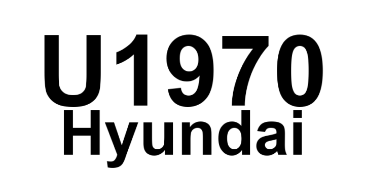 DTC U1970 Hyundai - Definição em inglês: DIS Multimedia CAN Bus Off Error Definição em Português: Erro no Barramento CAN do Multimídia DIS Desligado