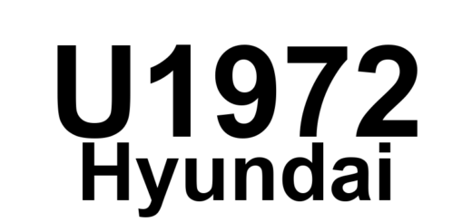 DTC U1972 Hyundai - Definição em inglês: Multimedia CAN Limp Home Status Definição em Português: Status de Emergência do CAN Multimídia