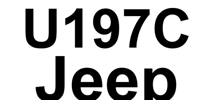 DTC U197C Jeep - Definição em inglês: Transm2 From Transmission Control Module (TCM) Message CRC Or Message Counter Fault Definição em Português: Transm2 do Módulo de Controle da Transmissão (TCM) - Falha no CRC da mensagem ou no Contador de Mensagens