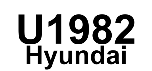 DTC U1982 Hyundai - Definição em inglês: DIS Timeout Multimedia CAN Message(Body CAN Signal Camera, ECS, Trip Computer, Alternator, Auto Light) Definição em Português: Tempo limite de mensagem CAN multimídia do DIS (Sinal CAN do Corpo: Câmera, ECS, Computador de Bordo, Alternador, Luz Automática)