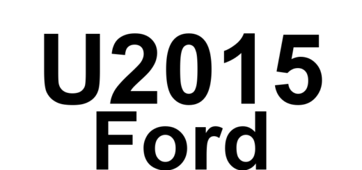 DTC U2015 Ford - Definição em inglês: Data Circuit Message Definição em Português: Circuito de Dados - Mensagem