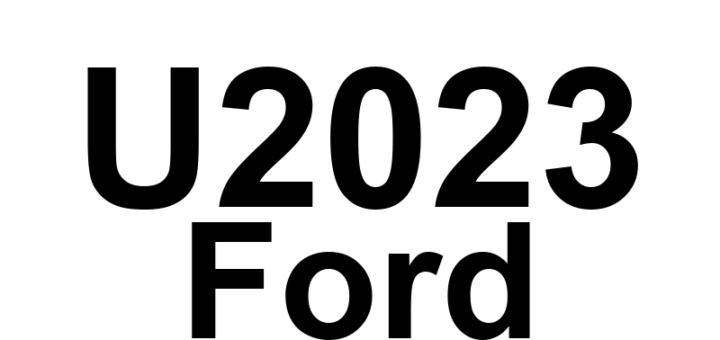 DTC U2023 Ford - Definição em inglês: Fault Received From External Node Definição em Português: Falha Recebida de um Nó Externo.