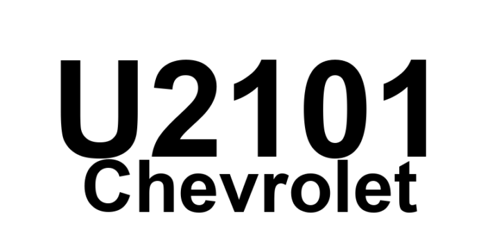 DTC U2101 Chevrolet - Definição em inglês: CAN Bus Maximum Configuration List Definição em Português: Lista Máxima de Configuração do Barramento CAN