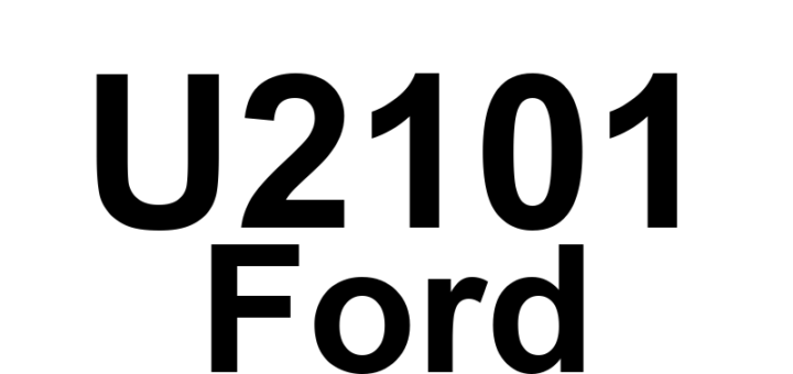DTC U2101 Ford - Definição em inglês: Control Module Configuration Incompatible Definição em Português: Módulo de Controle - Configuração Incompatível