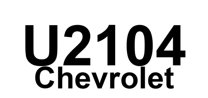 DTC U2104 Chevrolet - Definição em inglês: CAN Message Not Received FICM and TCM Definição em Português: Mensagem CAN não recebida - Módulo de Controle do Injetor e Módulo de Controle da Transmissão