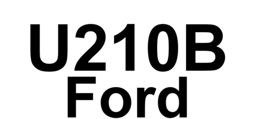 DTC U210B Ford - Definição em inglês: Lost Communication Between Fuel Pump Control Module A And Restraints Control Module Definição em Português: Módulo de Controle da Bomba de Combustível A - Comunicação Perdida com o Módulo de Controle dos Sistemas de Retenção