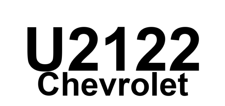 DTC U2122 Chevrolet - Definição em inglês: Lost Communications With Radio Definição em Português: Comunicação com o Rádio Perdida.