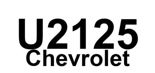 DTC U2125 Chevrolet - Definição em inglês: Lost Communication With Mobile Communications Control Systems Definição em Português: Comunicação Perdida com os Sistemas de Controle de Comunicações Móveis.