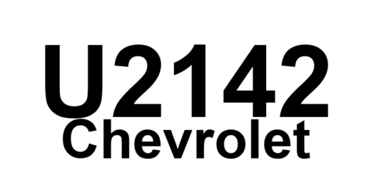 DTC U2142 Chevrolet - Definição em inglês: Loss Communication with UART System Definição em Português: Sistema UART - Perda de Comunicação