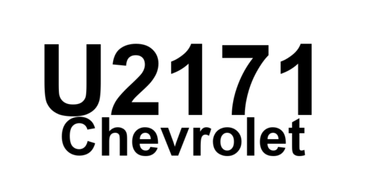 DTC U2171 Chevrolet - Definição em inglês: Lost Communications With DVD Player Definição em Português: Leitor de DVD - Comunicação perdida