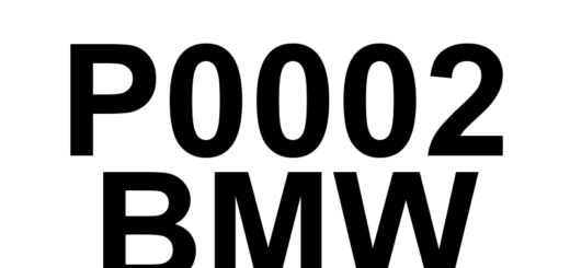 DTC P0002 BMW - Definição em inglês: Fuel Volume Regulator 'A' Control Circuit Range/Performance Definição em Português: Regulador de Volume de Combustível 'A' - Faixa/Desempenho do Circuito de Controle