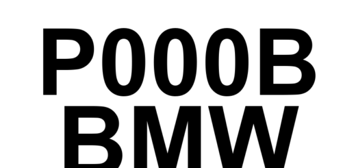 DTC P000B BMW - Definição em inglês: 'B' Camshaft Position Slow Response (Bank 1) Definição em Português: Posição do Eixo de Cames 'B' - Resposta Lenta (Banco 1)