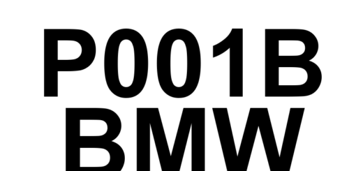 DTC P001B BMW - Definição em inglês: 'A' Camshaft Profile Control Circuit Low (Bank 1) Definição em Português: Circuito de Controle do Perfil do Eixo de Comando 'A' - Baixa Tensão (Banco 1)