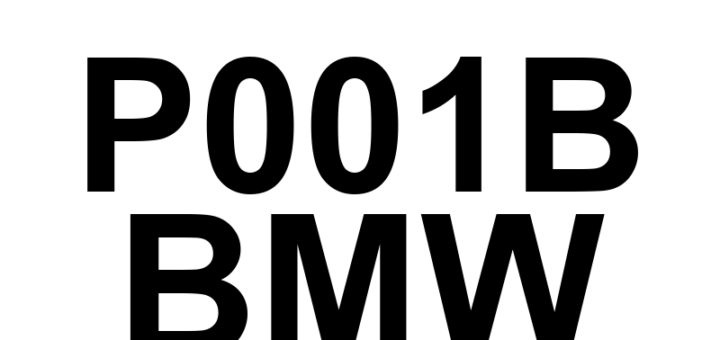 DTC P001B BMW - Definição em inglês: 'A' Camshaft Profile Control Circuit Low (Bank 1) Definição em Português: Circuito de Controle do Perfil do Eixo de Comando 'A' - Baixa Tensão (Banco 1)