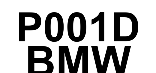 DTC P001D BMW - Definição em inglês: 'A' Camshaft Profile Control Circuit/Open (Bank 2) Definição em Português: Circuito de Controle do Perfil do Comando de Válvulas 'A' - Circuito Aberto (Banco 2)