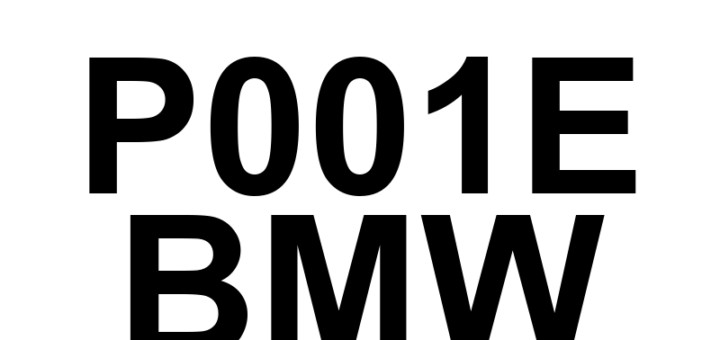DTC P001E BMW - Definição em inglês: 'A' Camshaft Profile Control Circuit Low (Bank 2) Definição em Português: Circuito de Controle do Perfil do Comando de Válvulas "A" - Voltagem Baixa (Bloco 2)