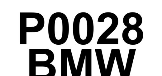 DTC P0028 BMW - Definição em inglês: Intake Valve Control Solenoid Circuit Range/Performance (Bank 2) Definição em Português: Circuito do Solenoide de Controle da Válvula de Admissão - Desempenho/Alcance (Banco 2)