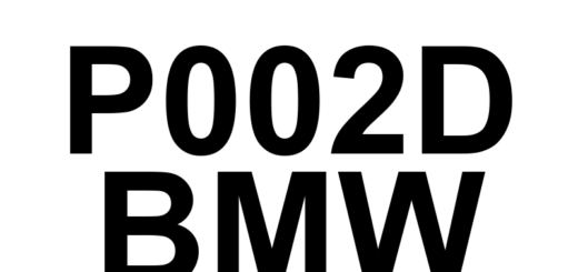 DTC P002D BMW - Definição em inglês: 'B' Camshaft Profile Control Circuit/Open (Bank 2) Definição em Português: Circuito de Controle do Perfil do Comando 'B' - Circuito Aberto (Banco 2)