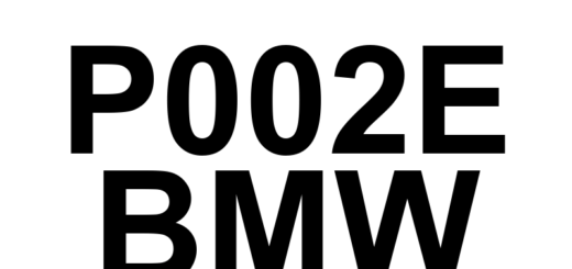 DTC P002E BMW - Definição em inglês: 'B' Camshaft Profile Control Circuit Low (Bank 2) Definição em Português: Circuito de Controle do Perfil do Came 'B' - Baixo (Banco 2)