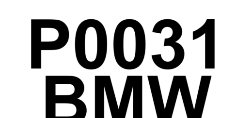 DTC P0031 BMW - Definição em inglês: HO2S Heater Control Circuit Low (Bank 1 Sensor 1) Definição em Português: Circuito de Controle do Aquecedor do Sensor de Oxigênio (HO2S) - Baixa Tensão (Banco 1 Sensor 1)