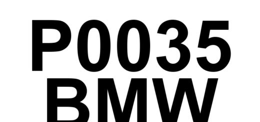 DTC P0035 BMW - Definição em inglês: Turbocharger/Supercharger Bypass Valve 'A' Control Circuit High Definição em Português: Válvula de Desvio do Turbo/Supercharger 'A' - Circuito de Controle Alto