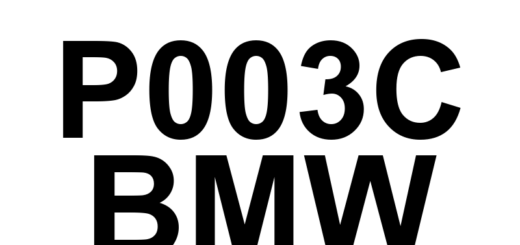 DTC P003C BMW - Definição em inglês: 'A' Camshaft Profile Control Performance/Stuck Off (Bank 1) Definição em Português: Controle de Perfil do Eixo de Comando 'A' - Desempenho/Travado Desligado (Banco 1)