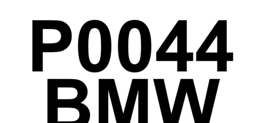 DTC P0044 BMW - Definição em inglês: HO2S Heater Control Circuit High (Bank 1 Sensor 3) Definição em Português: Circuito de Controle do Aquecedor do Sensor de Oxigênio (HO2S) - Alta Tensão (Banco 1 Sensor 3)