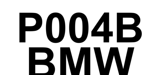 DTC P004B BMW - Definição em inglês: Turbocharger/Supercharger Boost Control 'B' Circuit Range/Performance Definição em Português: Circuito de Controle de Pressão do Turbo/Superalimentador 'B' - Faixa/Desempenho
