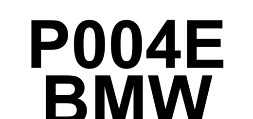 DTC P004E BMW - Definição em inglês: Turbocharger/Supercharger Boost Control 'A' Circuit Intermittent/Erratic Definição em Português: Circuito de Controle de Pressão do Turbocompressor/Supercompressor 'A' - Intermitente/Irregular