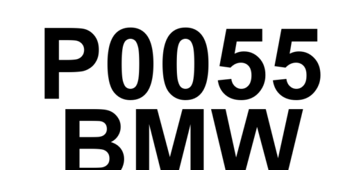 DTC P0055 BMW - Definição em inglês: HO2S Heater Resistance (Bank 1 Sensor 3) Definição em Português: Resistência do Aquecedor do HO2S - Problema detectado (Banco 1 Sensor 3)