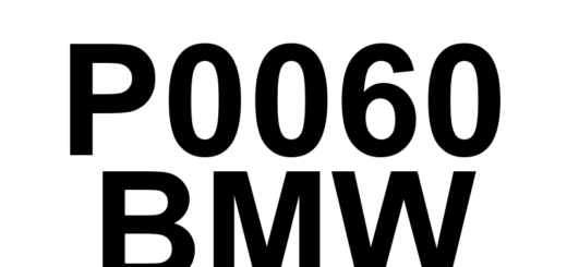 DTC P0060 BMW - Definição em inglês: HO2S Heater Resistance (Bank 2 Sensor 2) Definição em Português: Resistência do Aquecedor HO2S - Problema Detectado (Banco 2 Sensor 2)