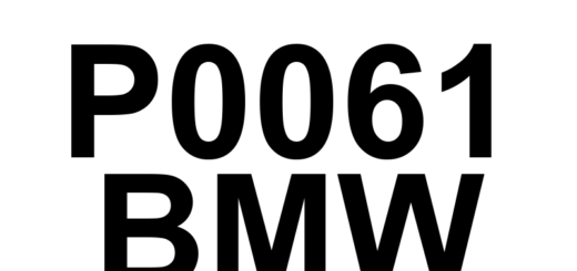 DTC P0061 BMW - Definição em inglês: HO2S Heater Resistance (Bank 2 Sensor 3) Definição em Português: Resistência do aquecedor do sensor de oxigênio (Banco 2 Sensor 3)