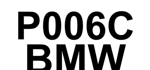 DTC P006C BMW - Definição em inglês: MAP - Turbocharger/Supercharger Inlet Pressure Correlation Definição em Português: MAP - Correlação da Pressão de Entrada do Turboalimentador/Superalimentador