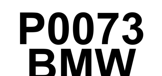 DTC P0073 BMW - Definição em inglês: Ambient Air Temperature Sensor Circuit 'A' High Definição em Português: Circuito do Sensor de Temperatura do Ar Ambiente 'A' - Alta Tensão