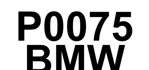 DTC P0075 BMW - Definição em inglês: Intake Valve Control Solenoid Circuit (Bank 1) Definição em Português: Circuito do solenoide de controle da válvula de admissão - Problema detectado (Banco 1)