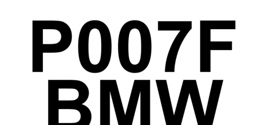 DTC P007F BMW - Definição em inglês: Charge Air Cooler Temperature Sensor Bank 1/Bank 2 Correlation Definição em Português: Sensor de Temperatura do Intercooler - Correlação entre Banco 1/Banco 2