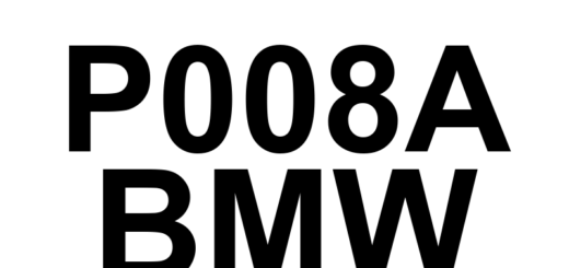 DTC P008A BMW - Definição em inglês: Low Pressure Fuel System Pressure - Too Low Definição em Português: Pressão do Sistema de Combustível de Baixa Pressão - Muito Baixa