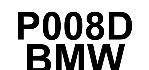 DTC P008D BMW - Definição em inglês: Fuel Cooler Pump Control Circuit Low Definição em Português: Circuito de Controle da Bomba do Resfriador de Combustível - Baixa Tensão