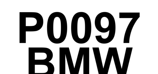 DTC P0097 BMW - Definição em inglês: Intake Air Temperature Sensor 2 Circuit Low (Bank 1) Definição em Português: Sensor de Temperatura do Ar de Admissão 2 - Circuito Baixo (Banco 1)
