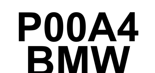 DTC P00A4 BMW - Definição em inglês: Charge Air Cooler Temperature Sensor Circuit Intermittent/Erratic (Bank 2) Definição em Português: Circuito do Sensor de Temperatura do Intercooler - Intermitente/Inconsistente (Banco 2)