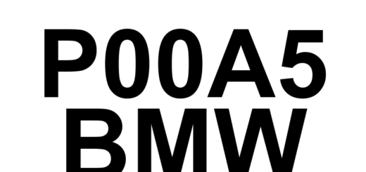 DTC P00A5 BMW - Definição em inglês: Intake Air Temperature Sensor 2 Circuit (Bank 2) Definição em Português: Sensor de Temperatura do Ar de Admissão 2 - Circuito (Banco 2)